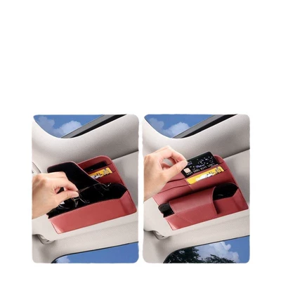 Car Glasses Clip/Bill Clip, Car Glasses Case Multifunctional