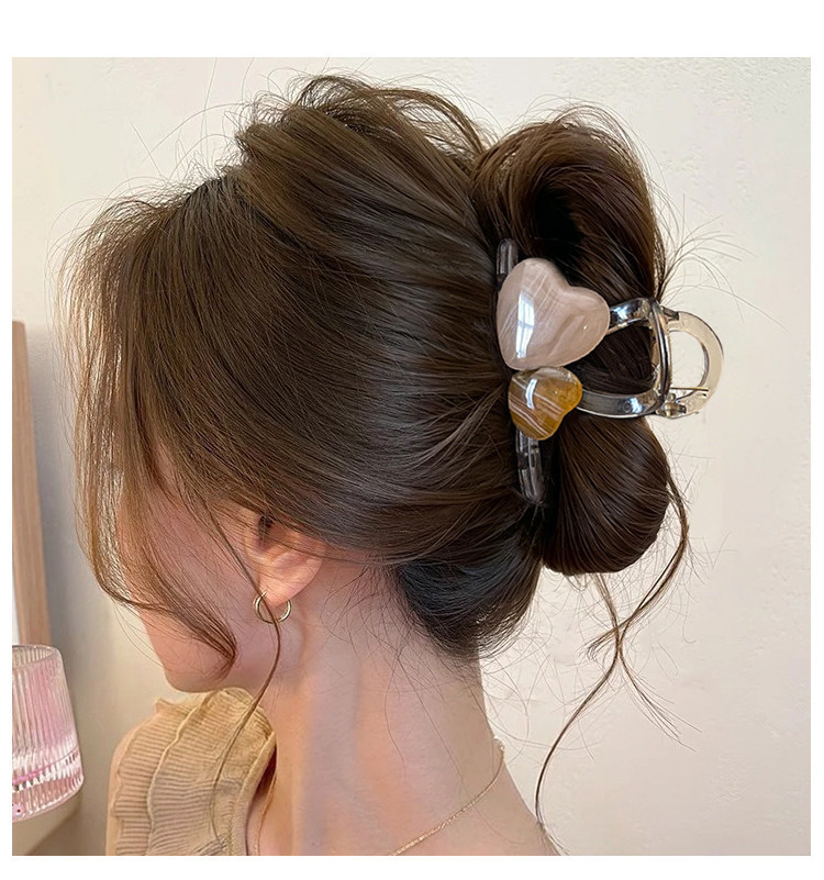 2026 elegante Haarklammer für Frauen, großes Volumen, Haarnadel für den Hinterkopf, mittlere Haarklemme Haiformat, Haarklemme