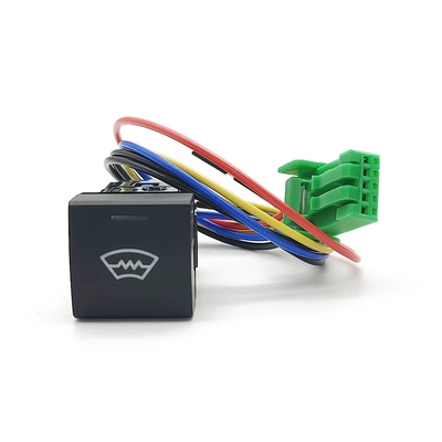 LED modified button switch, Other Automotive Interior Supplies - front-windshield-heating-switch-plug-wire