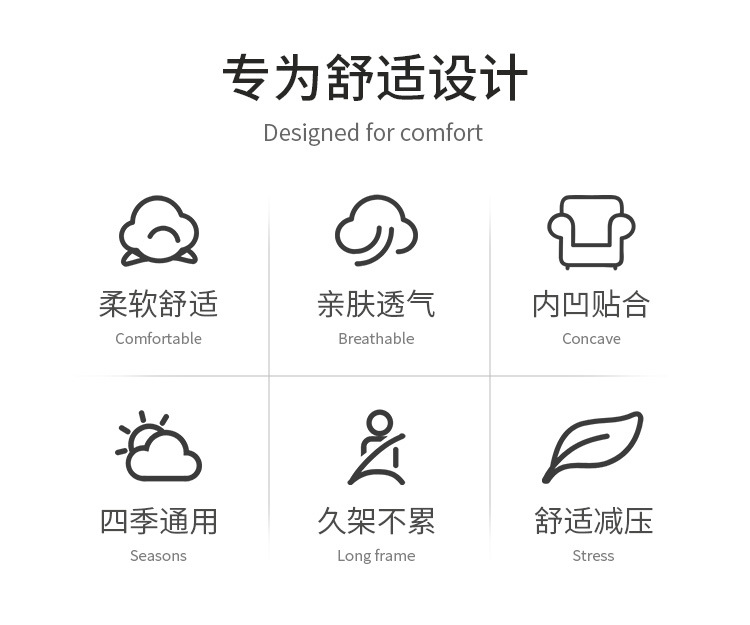 Car Driver Lumbar Backrest Memory Foam Headrest Office Truck Car Four Seasons Back Pillow Waist Cushion Neck Pillow