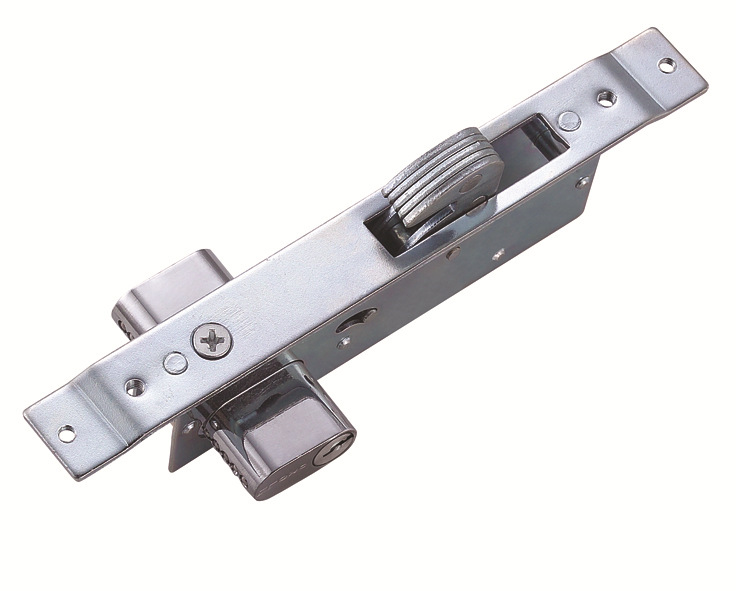 Puerta de aleación de aluminio del sur de China y cerradura de ventana cerradura de piso de puerta de vidrio empuje cerradura de la puerta altura del ventilador 41054 cerradura recta cerradura de la puerta cerradura antirrobo