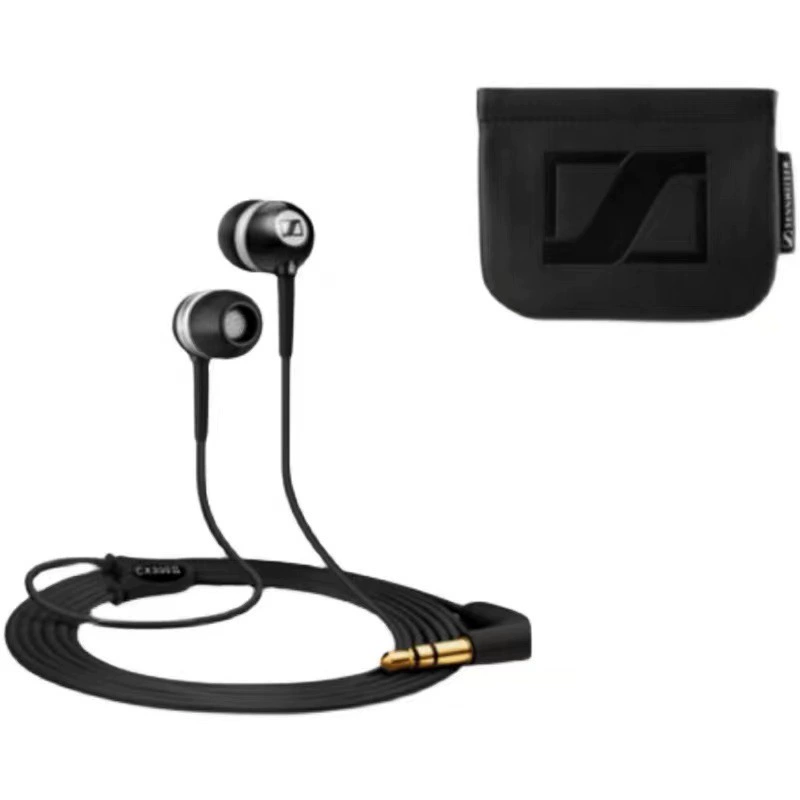 Подходит для классических наушников-вкладышей CX300II, проводной суперсабвуфер с объемным звуком CX400II Sennheiser