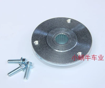 Gokart Atv Accessories Rear Motorcycle wheel hub - 3-hole-flange-with-screws
