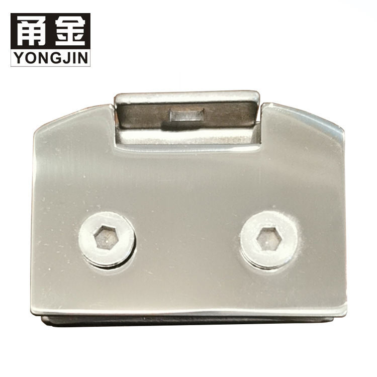 304不锈钢淋浴房滑轮玻璃移门吊夹双孔夹吊轮吊片浴室推拉移门吊