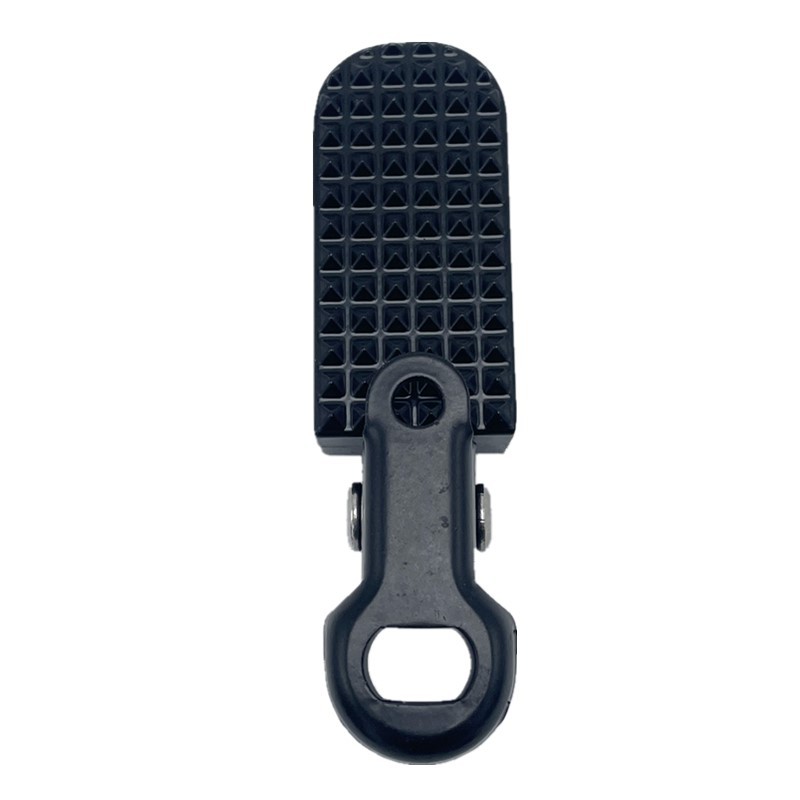 Suitable for Taoling National Standard Electric Bicycle Rear Seat Modification with Upper and Lower Folding Pedals for Footrests