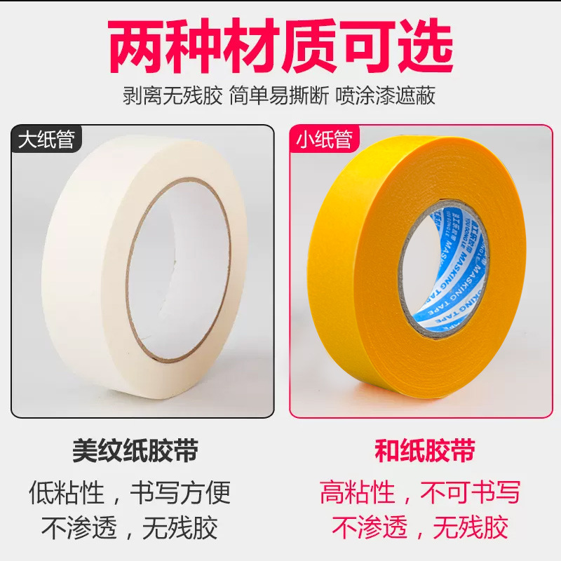 7388 and paper tape, yellow masking tape, high adhesive automotive furniture spray masking tape and paper tape