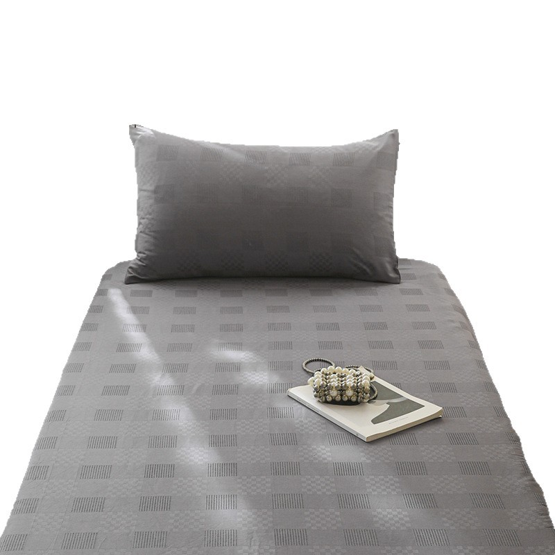 Sombrilla de cama jacquard de algodón de una sola pieza 100 dormitorio de estudiantes de algodón alquilado dormitorio especial lavable a máquina 25 estilos