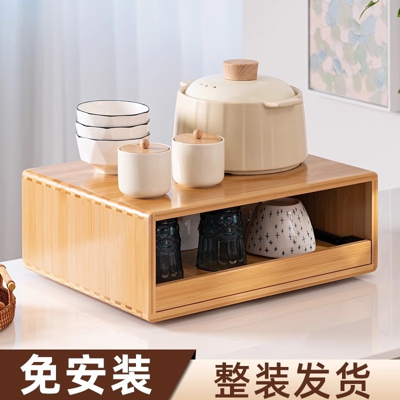 キッチンテーブル調味料ラック整理収納棚キッチン用品収納棚植物棚|undefined