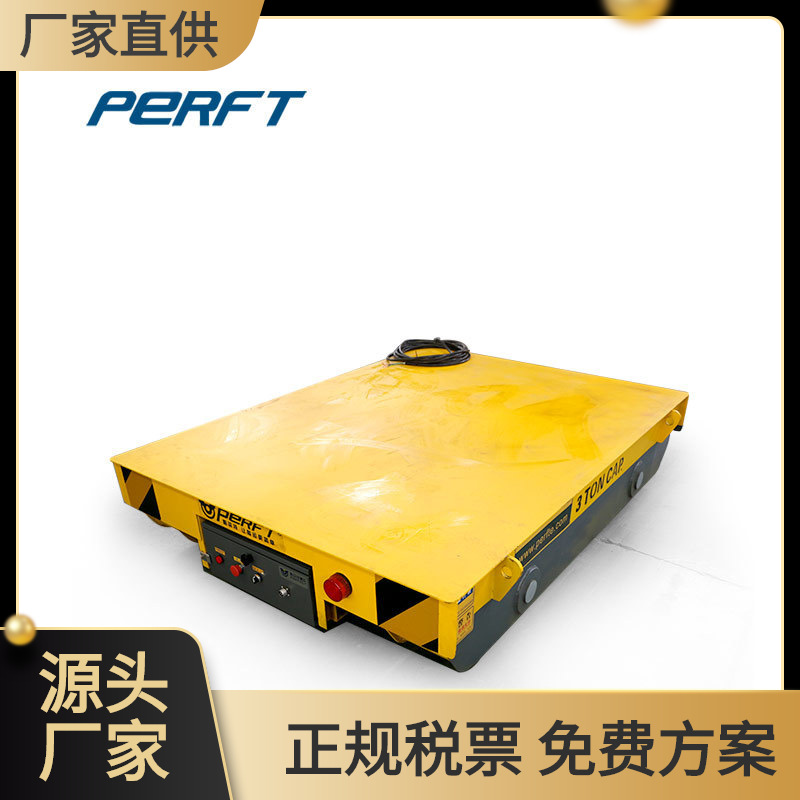 厂家供应电动地平车轨道式过跨车原料运输地轨拖车承重车