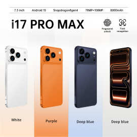 I17promax外观1比1 跨境7.3英寸高清屏3+16 全网通智能手机现货批