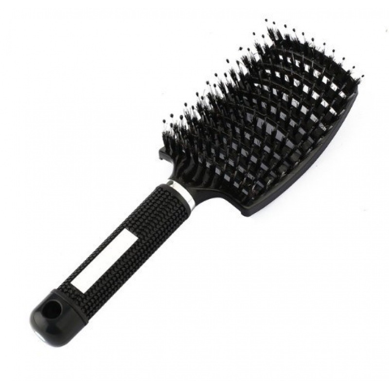 Oil Head Styling Hairdressing Big Curved Ribs Comb Bristle Arc Plastic Hair Comb