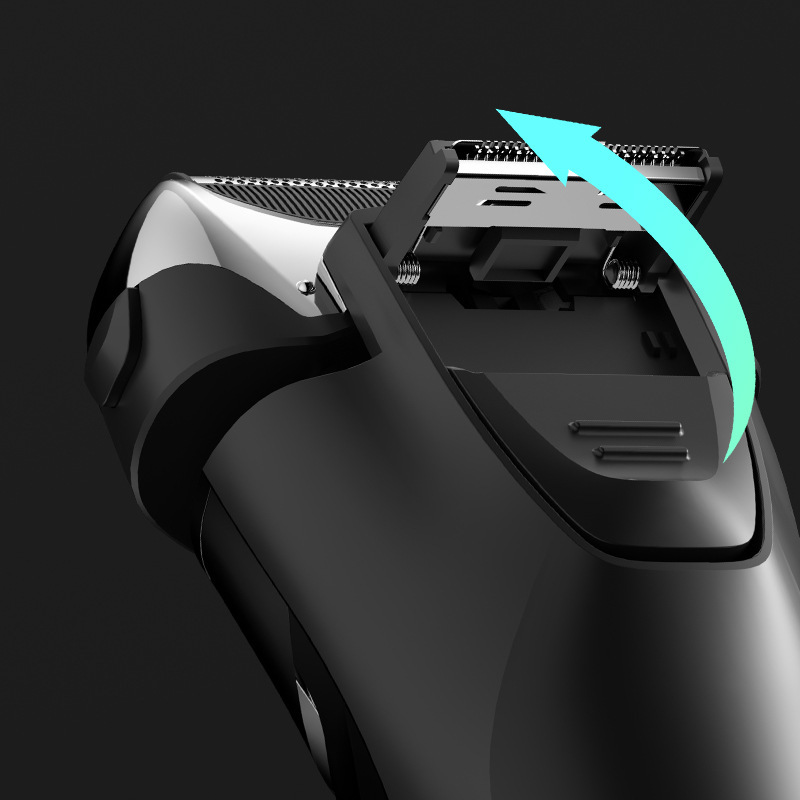 往復式電気シェーバー男性用デジタルディスプレイ全身洗えるシェーバーフローティングヘッドひげシェーバー充電式卸売|undefined