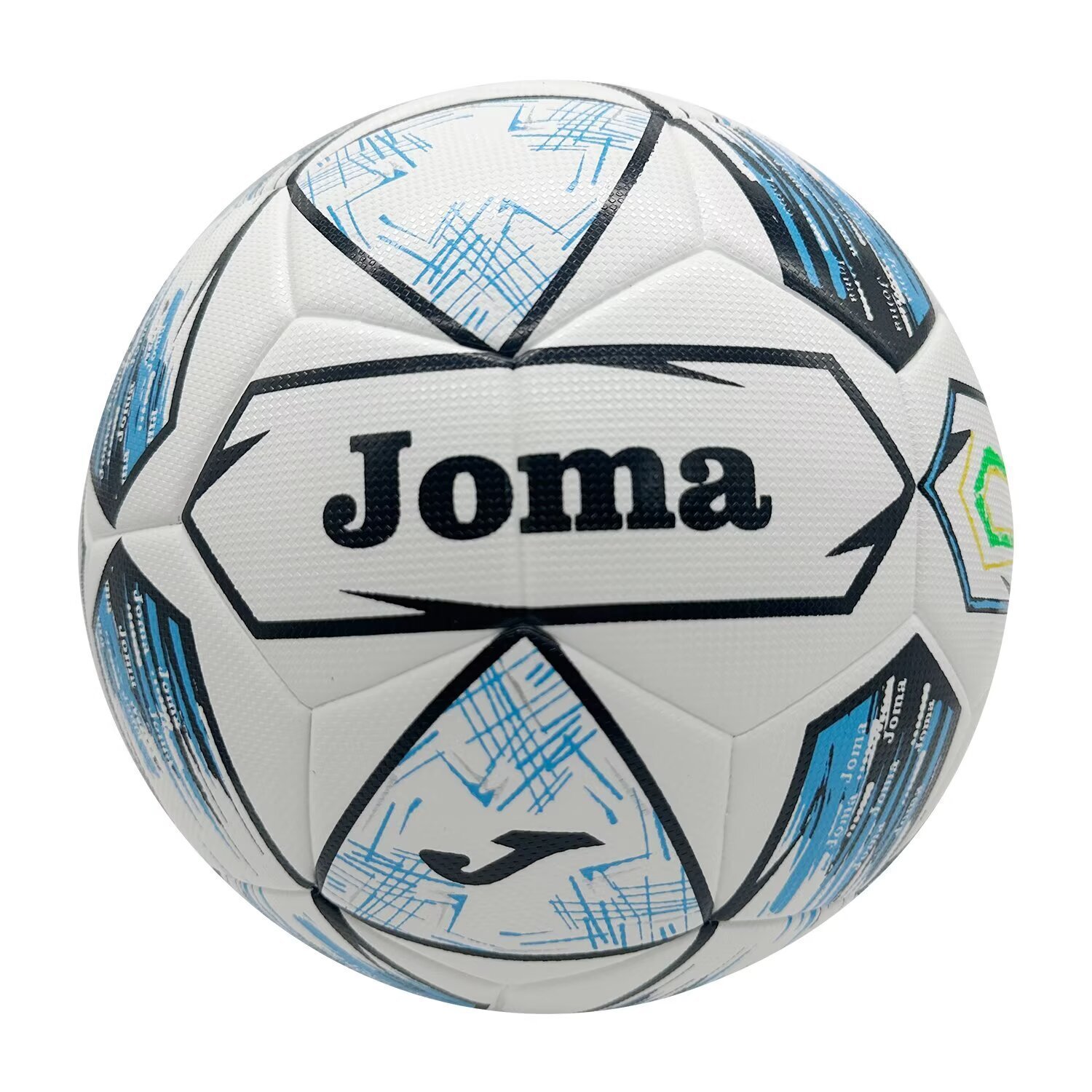 Balón de Fútbol Molten Derby Star, Tamaño Regular 5, Cosido a Máquina, Resistente al Desgaste, para Entrenamiento Deportivo y Competición, Cuero Especial Suave con Superficie de Espejo