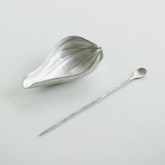 Da'antang Ancient Xilian Petal Tea Awakening Device Creative Tea Shovel Spoon Tea Taking Tea Distributing Device Tea Accessories 2-piece Set