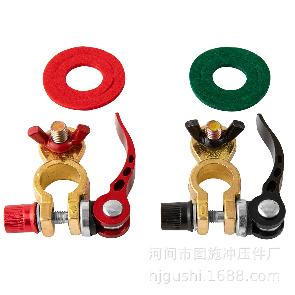 Заводская поставка чистой медной батареи патрон разъем батареи проводка клемма экспортные продукты Быстросъемный патрон быстросъемный зажим