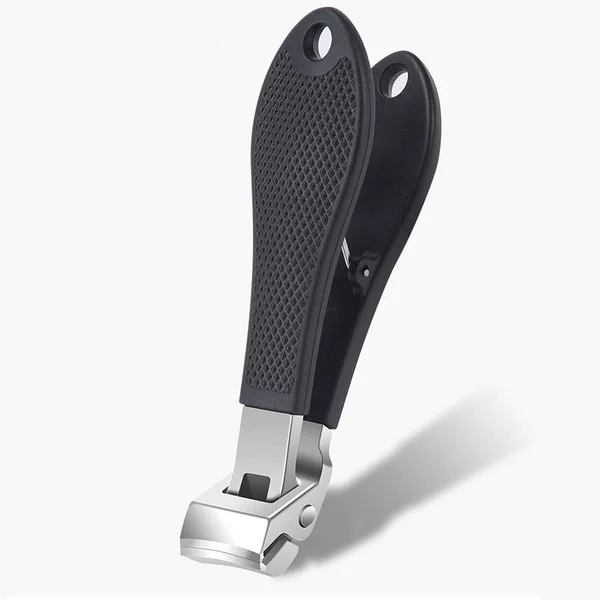 Stainless Steel Nail Clippers Anti-Splash Nail Clippers Elbow Large Opening Nail Clippers Thick Nails Special Manicure Tools