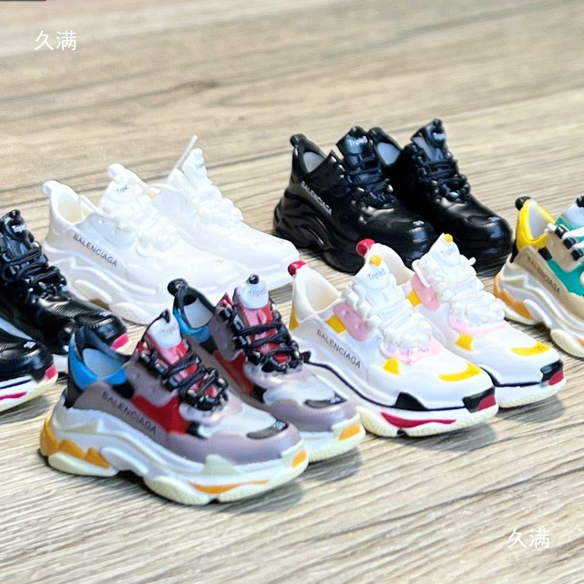 迷你模型鞋Blythe小布娃娃鞋子ob24ob22兵人运动鞋6分女兵人娃鞋