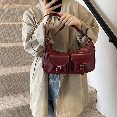 New Autumn/Winter Women's Crossbody Bag Shoulder Bag for Women Large Capacity Autumn/Winter Casual Top Handle Pillow Bag