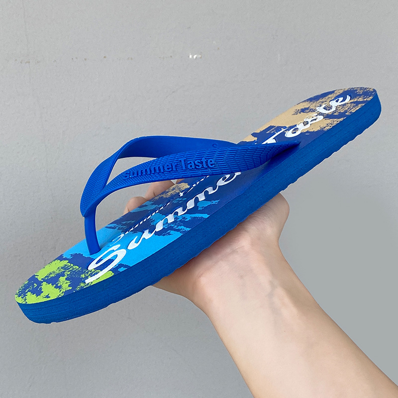 Zapatillas al por mayor para hombres zapatillas de baño estudiantes antideslizantes nuevos clipes versátiles baños transpirables simple turismo de playa