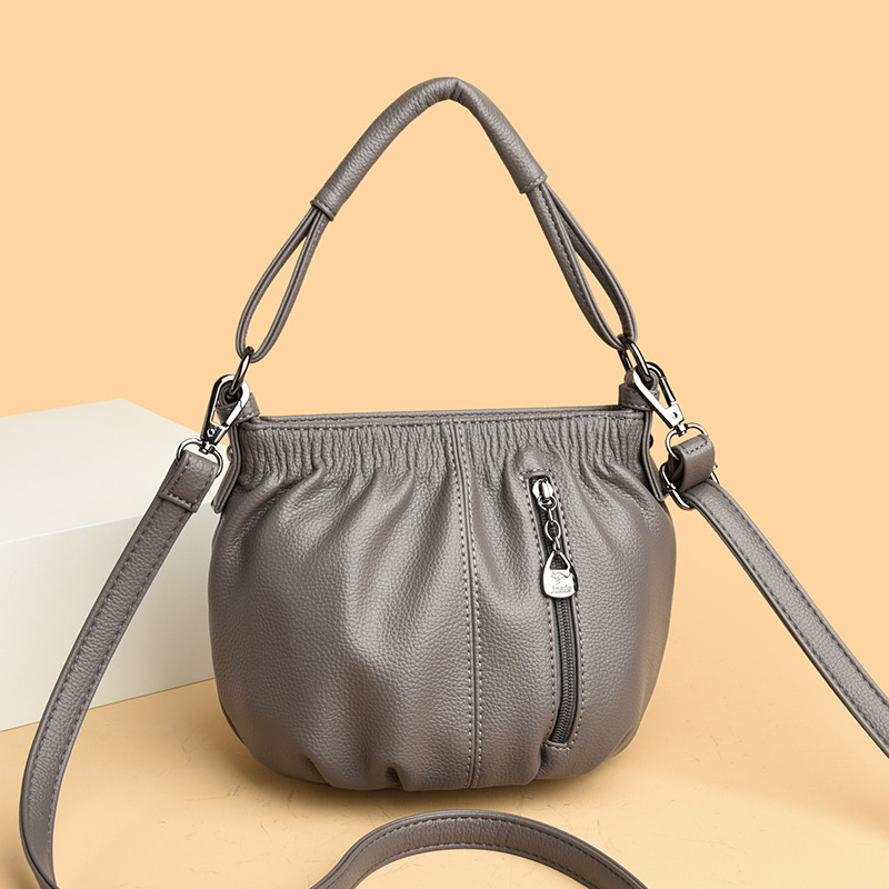 Simple and Stylish Small Handbag with a Fashionable and Elegant Vibe, Popular Versatile Bucket Bag for Women, 2025 New Model Crossbody Shoulder Bag