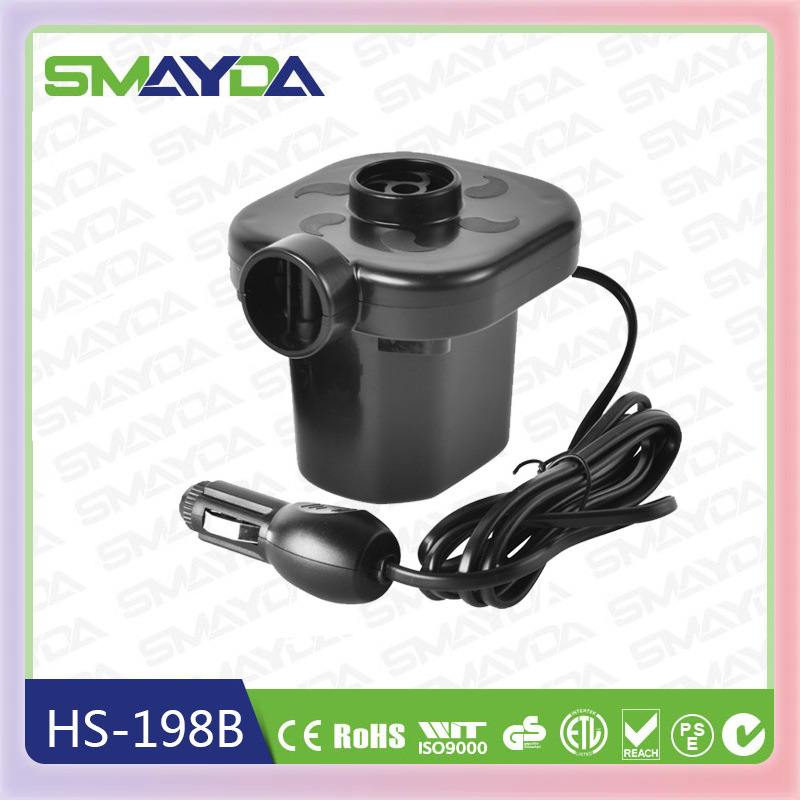 ✅DC12V充气泵直流电动充气泵电动充气泵HS-198A车载充气泵户外充