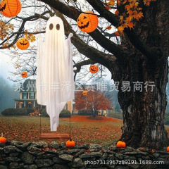 跨境Halloween Decorations Outdoor幽灵悬挂秋千万圣节户外装饰