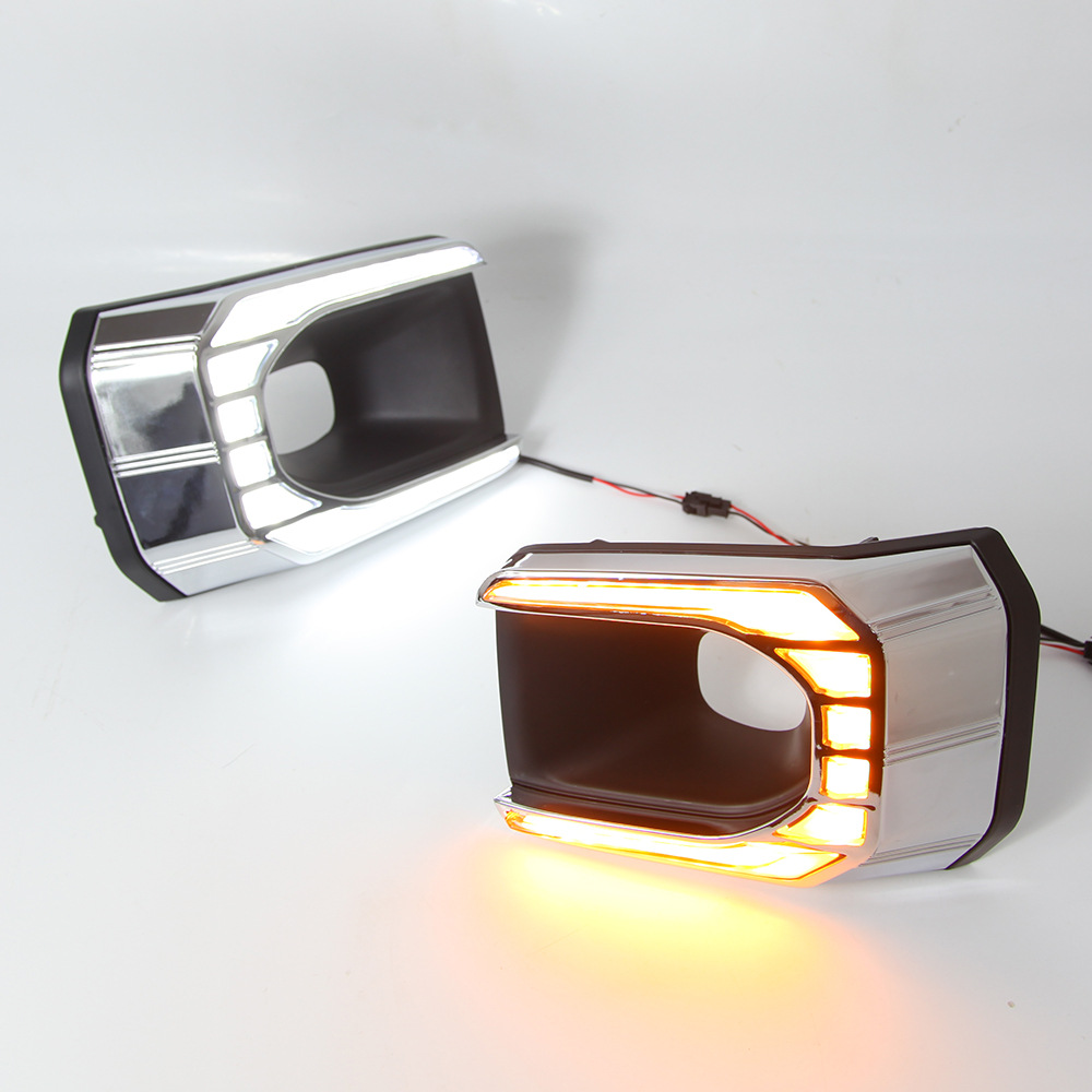 Para Toyota HELAX LED luz diurna 2021hilux Revo DRL luz diurna