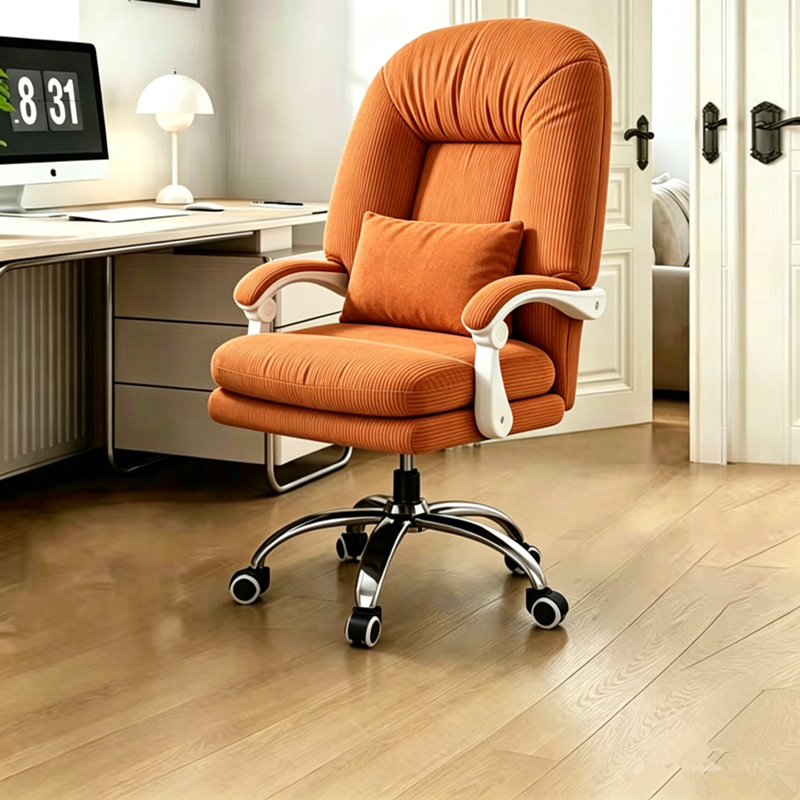 Dormitorio silla de computadora hogar cómodo reclinar silla de deportes eléctricos silla de ancla con pedal almohada de cintura silla de elevación de oficina