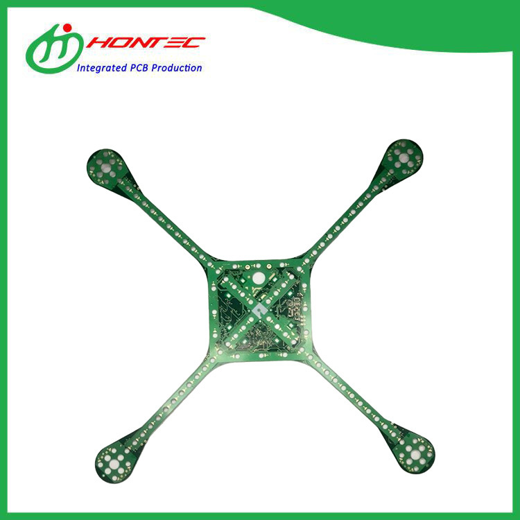 加工大尺寸无人机PCB 大尺寸交叉盲埋孔线路板和ISOLA高速线路板