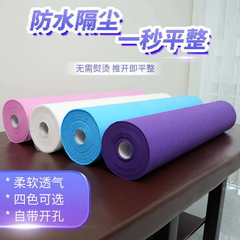 Disposable Beauty Salon Bed Sheets Roll Massage Therapy Waterproof and Oil-Proof Mattress Factory Wholesale Non-Woven Open-Hole Mattress Sheets Disposable Beauty Salon Bed Sheets Roll Massage Therapy Waterproof and Oil-Proof Mattress Factory Wholesale Non-Woven Open-Hole Mattress Sheets