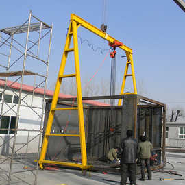 简易行吊龙门吊小型天车起重机3吨桥式起重航吊龙门吊轻型龙门架