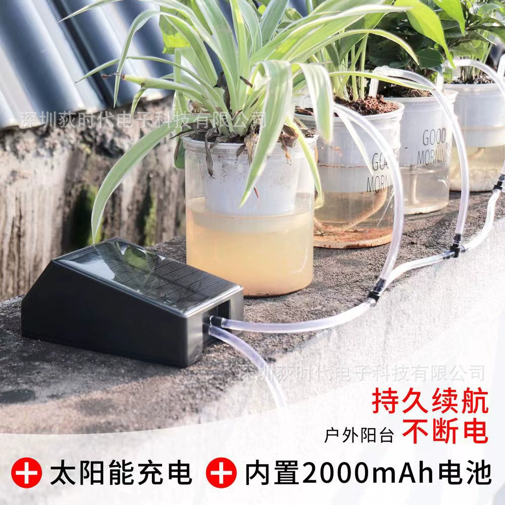 Солнечный насос для полива цветов, устройство для полива растений, капельное орошение для сада, теплицы, горшков и рассады, капельный полив.