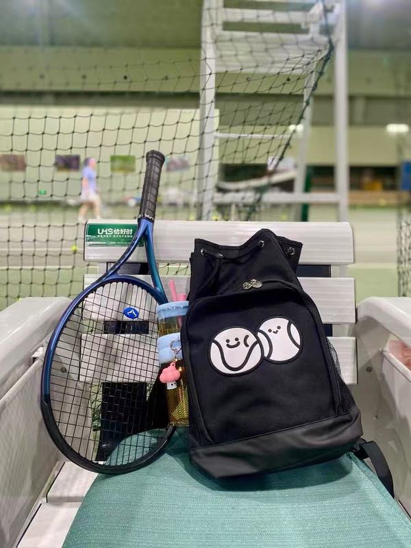 高品質テニスバッグバックパックナイロン新しいポータブル大容量テニスラケットバッグスポーツバドミントンバッグ|undefined