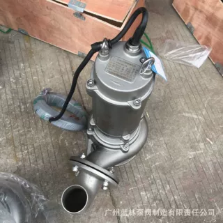304防腐蚀潜污泵 100WQ50-10-3大流量污水无堵塞潜水泵