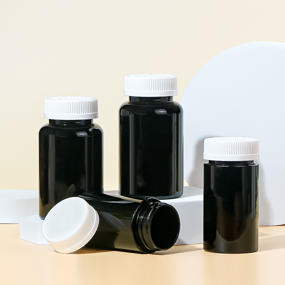 塑料白色药品瓶子 pet100g固体包装瓶 150ml毫升保健品瓶子直身瓶