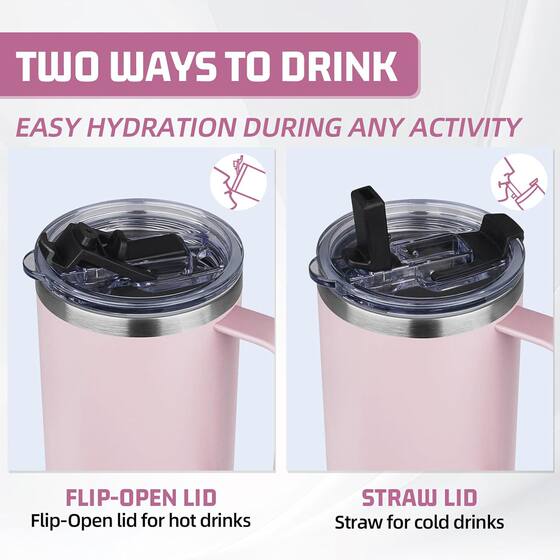 Cross-border 40OZ Big Mac Cup Folding Suction Nozzle Cover Removable Flip Cover Straw Cover Car Leak-proof Anti-fouling Cover Crowbar