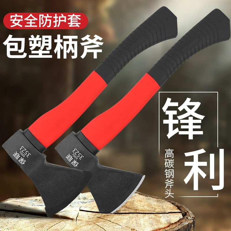 Топор для рубки дерева на открытом воздухе бытовой артефакт углеродистая сталь для резки дерева резка дерева ударопрочный самооборона Деревообработка Специальный горный топор нож