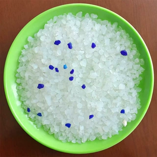 水晶猫砂硅胶吸水猫砂低粉尘吸水快不结团支持拿样大颗粒水晶猫砂