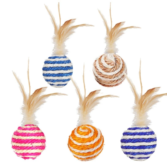 Plush Interactive Cat Toy (Mengcheng) Realistic Mouse, Soft Fabric, Dangling Tail, 3 Colors