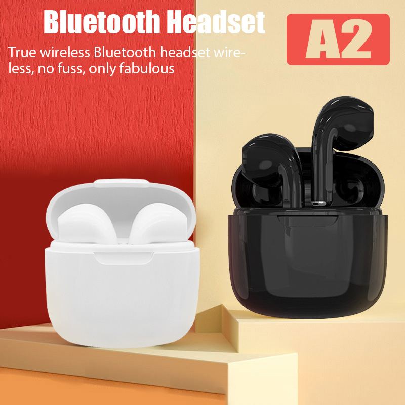 Cruz-frontera A2 pro Venta caliente auriculares Bluetooth pequeño compartimiento de carga cómodo inalámbrico 5,3 en la oreja ultra-larga duración de la batería