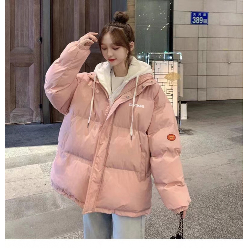 网红羽绒棉服短款女学生棉衣2025年冬季新款小个子棉服外套棉|undefined