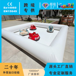 Cross-Border Children's Inflatable Fence Runway Pipe Activity Guardrail Outdoor Tube Bumper Car Go-Kart Lost Track