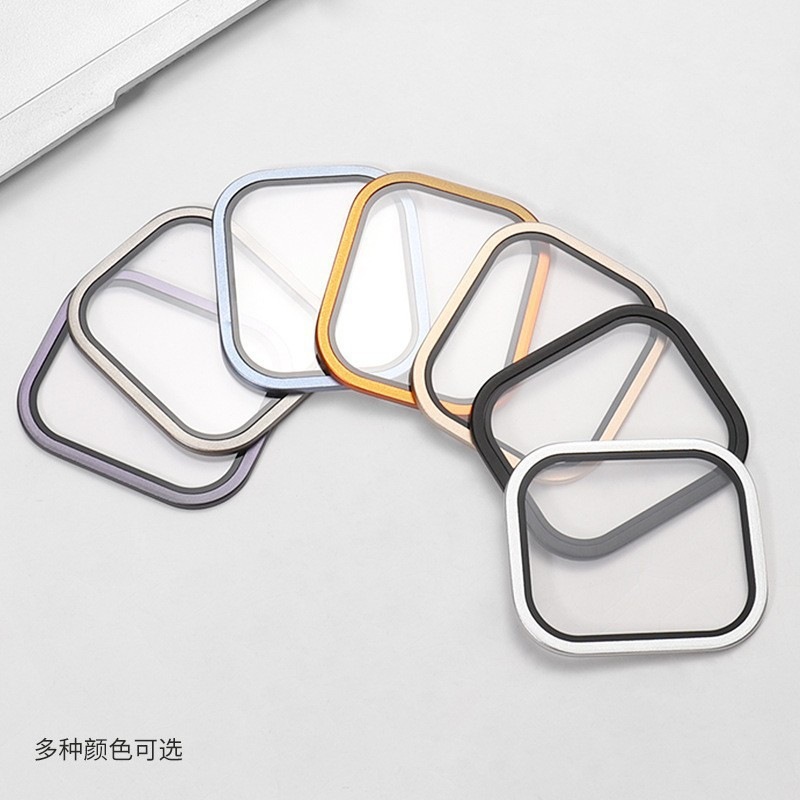 适用苹果iwatch ultra 2钢化膜手表边框保护膜高清玻璃防窥手表膜|undefined