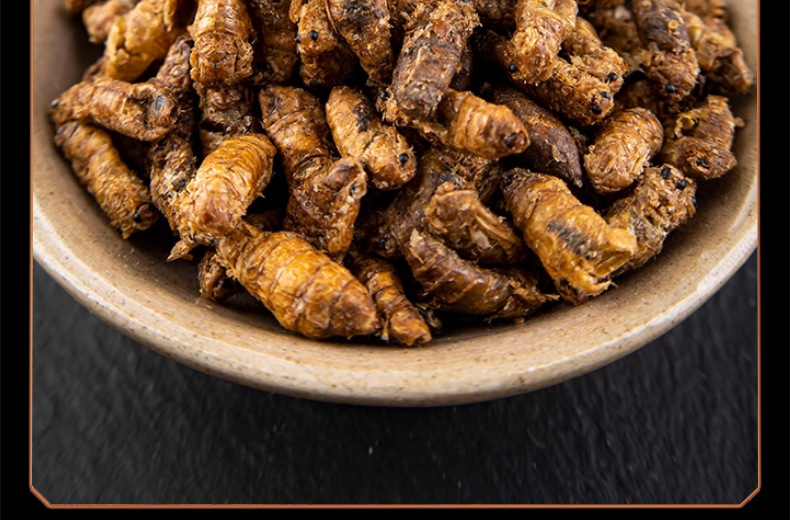 Dried Male Silkworm Moth Bombyx Mori 500g Traditional TCM Herb for Wine Infusion details