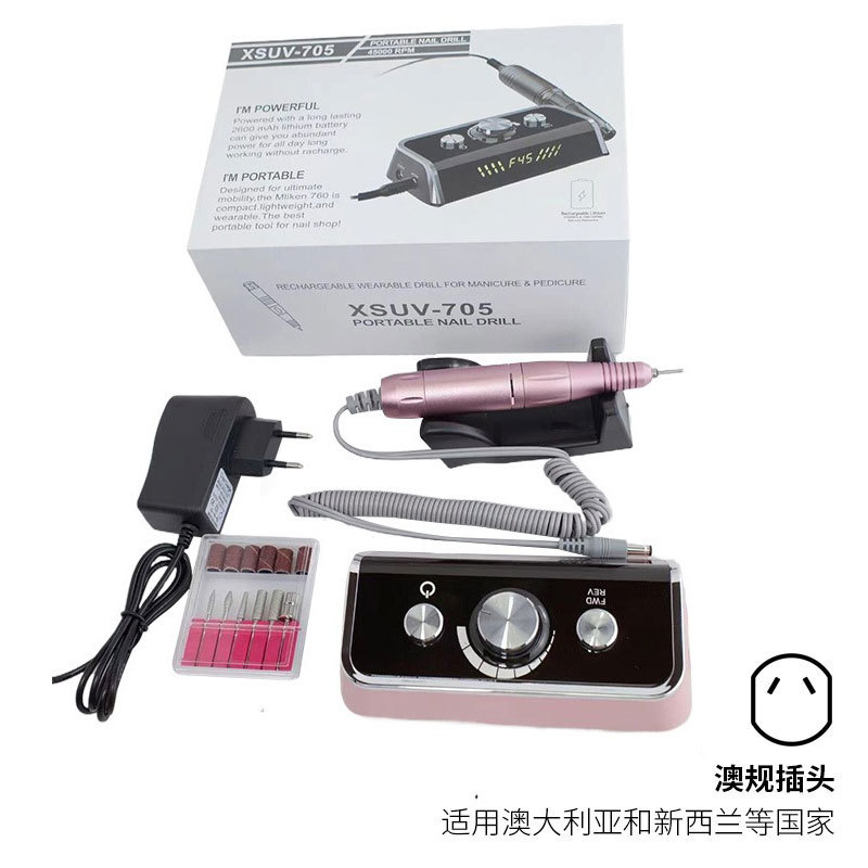 Nuevo amolador de uñas de escritorio amolador de almacenamiento de pantalla 45000RPM amolador de uñas profesional de descarga transfronterizo