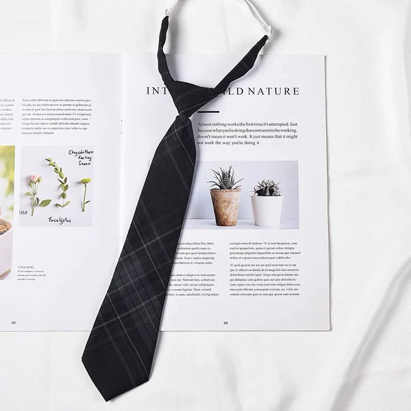 ↤↤↤Carbon gray jk tie [Specification about 32*7]↦↦↦