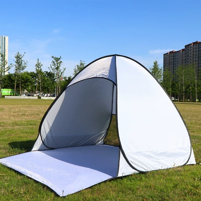 Beach tent in stock: Avtomobil dam çadırları - new-silver-about-2-people