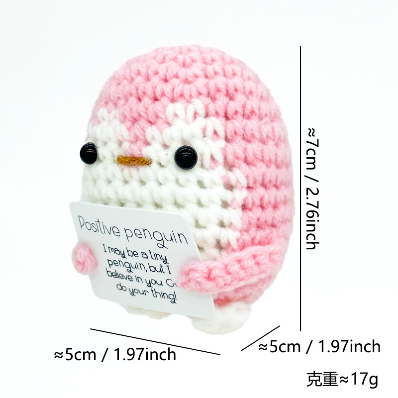 Muñeco Tejido a Mano de Felpa Decorativo para Escritorio y Regalo image 53