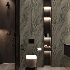 烫银纹理大理石墙纸自粘卧室背景墙装饰画壁纸家具包边PVC贴纸