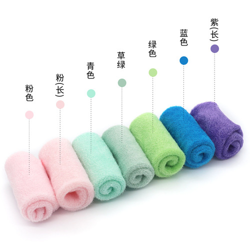 Essential Oil Moisturizing Gel Sock Set with Feather-Yarn Gel Foot Mask, Gel Socks, Gel Gloves